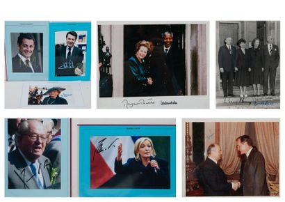 HOMMES POLITIQUES ET DIVERS

Lot de 7 tirages...
