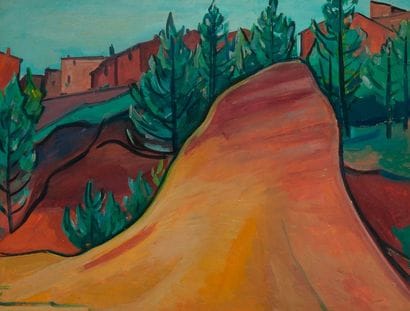 Raymond FEUILLATTE (1900-1971)


Rocher jaune.

Gouache...