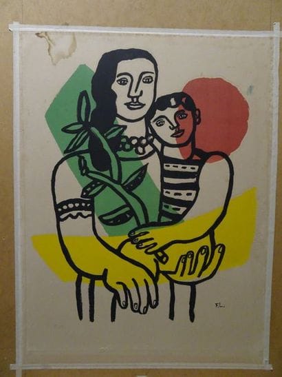 D'après Fernand LEGER


Mère et enfant.

Lithographie...
