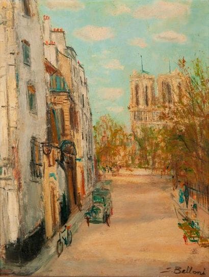 Serge BELLONI (1925-2005)


Vue de Paris...