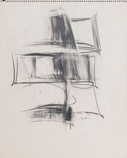David BUDD (1927-1991)


Composition, 1961.

Fusain...