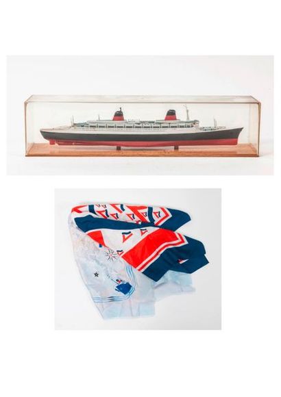 THE FRENCH LINE

Paquebot France.

Maquette...