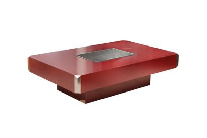 WILLY RIZZO (1928-2013)
Table basse rectangulaire.
En...