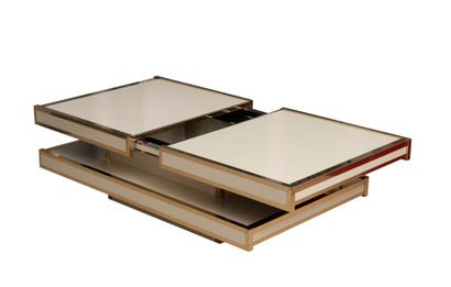 WILLY RIZZO (1928-2013)
Table basse rectangulaire.
Le...