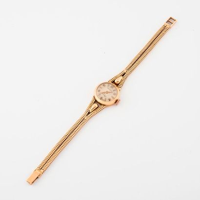 ARCADIA 


Ladies' watch bracelet in yellow...
