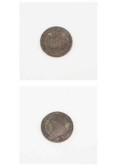 FRANCE

Louis XVI.

Silver shield with olive...