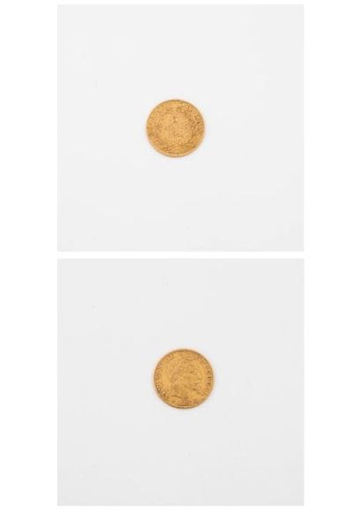FRANCE 

5 gold francs coin, Napoleon III,...