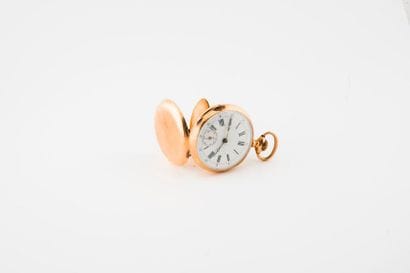 Pocket watch in yellow gold (750).

Back...