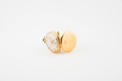 Yellow gold (750) pocket watch.

Quantified...