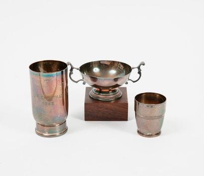 Three cash prizes (950):

- Cylindrical bowl...