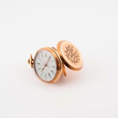 Yellow gold (750) collar watch.

Encrypted...