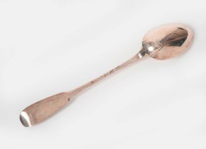 Cuillère à ragoût en argent (950), modèle...