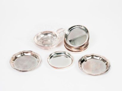 CHRISTOFLE


Set in silver plated metal :

-...