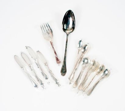 CHRISTOFLE


Set of mismatched silver-plated...