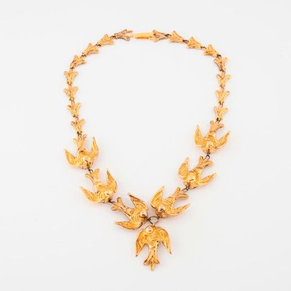 Pierre HUGO (1947)


Collier en argent doré...