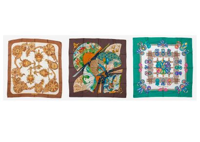 HERMES, Paris


Trois carrés en soie 