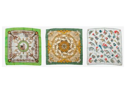 HERMES, Paris


Trois carrés en soie 
