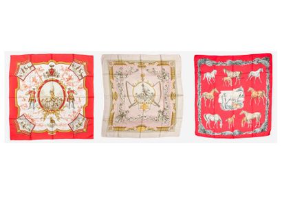 HERMES, Paris


Trois carrés en soie dont...