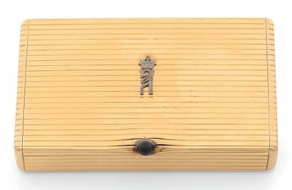 JANESICH Paris
Cigarette case in yellow gold...