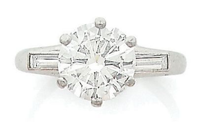 MAUBOUSSIN
Solitaire ring in platinum (850)...