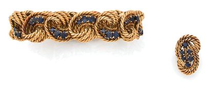 Attribué à KIRBY, BEARD & Co
Bracelet articulé...