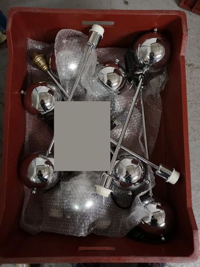 Mannette de 10 lampes boules