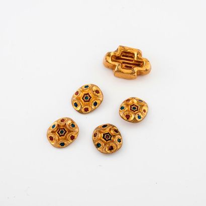 Attribués à Line VAUTRIN (1913-1997) 


Broche...
