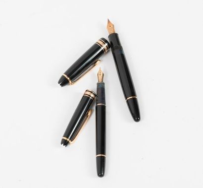 MONTBLANC, MEISTERSTUCK


Deux stylos-plumes...
