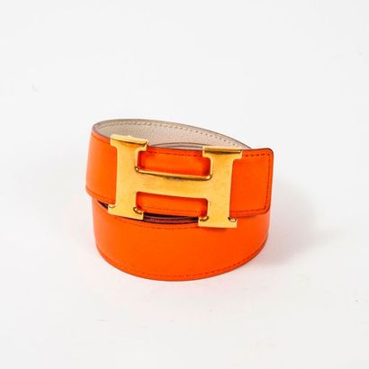 HERMES Paris



Ceinture en cuir orange,...