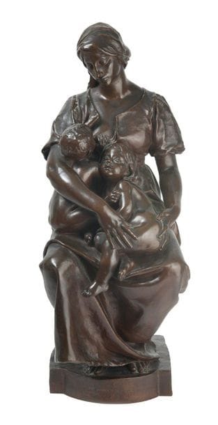 D'après Paul DUBOIS (1829-1905)

La charité.
Epreuve...