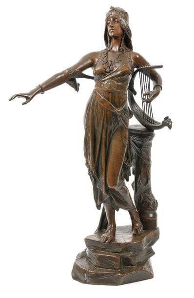 D'après Edouard DROUOT (1859-1945)

La muse...