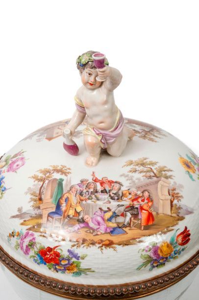 BERLIN, manufacture KPM
Important pot-pourri...