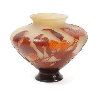 ÉTABLISSEMENTS GALLÉ
Vase toupie sur petit...