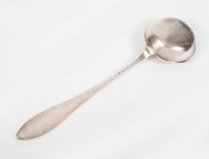 Silver ladle (min. 800), single-flat model...