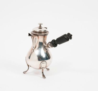 
Small tripod chocolate maker in silver (950),...