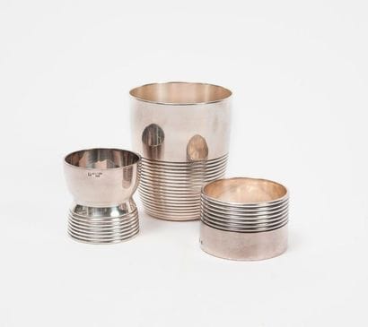 CHRISTOFLE


Set of silver plated metal objects...