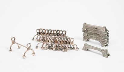 CHRISTOFLE


Eleven silver plated metal knife...