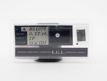 Diamond on paper, under seal from the European...