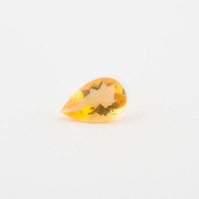 Opale de taille poire facettée de 1,07 c...