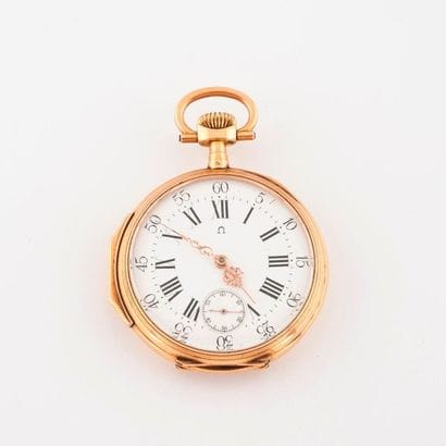 OMEGA


Gusset watch in yellow gold (750).

Plain...