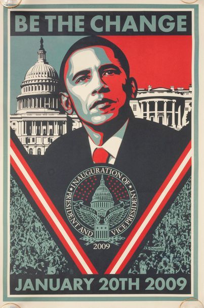 Shepard FAIREY (1970) OBEY 


Obama, Be the...