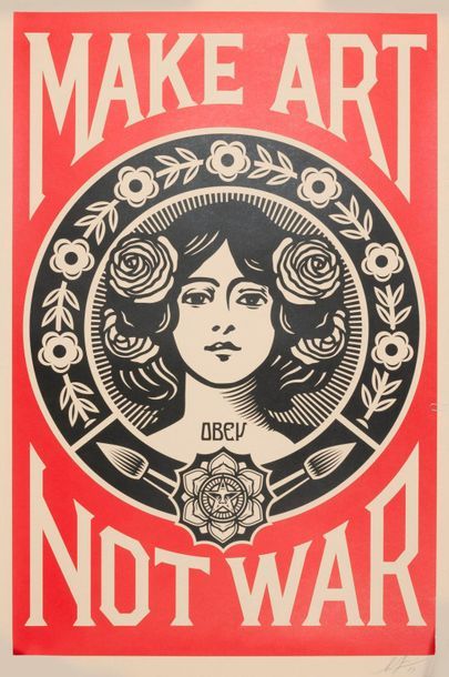 SHEPARD FAIREY (1970)


Make art, not war,...