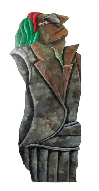 Marc BOURLIER (1947) 


Stars #5, 1986. 

Acrylic...