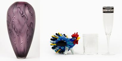 Afro CELOTTO (1963) 


Tapered vase.

Glass...