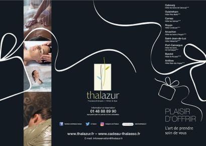 Thalazur 
A gift voucher valid in one of...