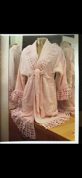 Bathrobe woman handmade Atelier Paris - luxury...