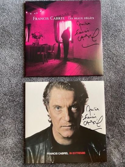 Francis Cabrel
2 vinyl albums dedicated by...