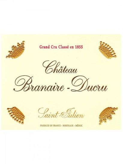 Magnum Grand Cru Classé Rouge Château Branaire...