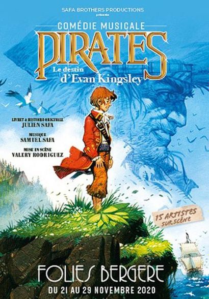 PIRATES
1 Place for the Musical Comedy PIRATES...