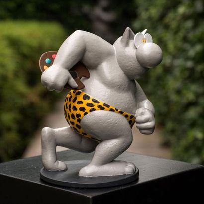 PHILIPPE GELUCK
Statuette the Cat DISCOBOLE...